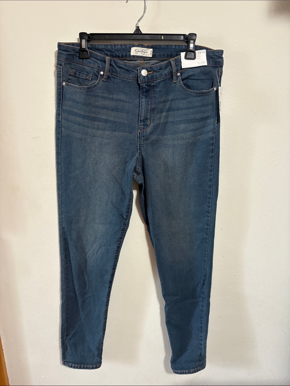 NWT Jessica Simpson Ventura Forever High Rise Skinny Jeans Size 14/32